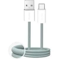 Puro Kabel Fabrik 2.0 Usb-A Naar Usb-C Voor Laptop Telefoon Tablet 10W 1M5