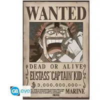 GB eye Poster One Piece - Poster Wanted Kid Wano 38x52cm