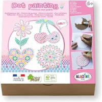 Aladine schilderen Dot Painting Set - creatieve knutselset voor kinderen.