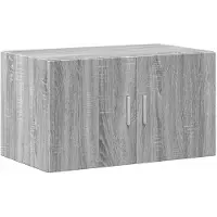 vidaXL Wandkast 70x42,5x40 cm bewerkt hout grijs sonoma