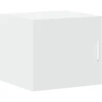 vidaXL Wandkast 45x42,5x40 cm bewerkt hout wit