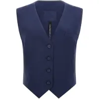 Guess Marciano GUESS Sl Theoline Perfect Blackened Blue Size: XL | Vests Outlet | Dames | Blauw
