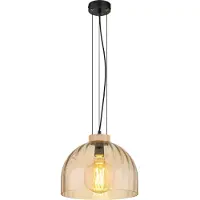 Globo Hanglamp Swanson zwart Ø 30cm