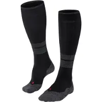 Falke TK Energy met compressie wol functioneel materiaal wandelsokken dames zwart - maat 39-42 W2