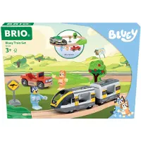 BRIO World Bluey treinset met Bluey en Bingo - houten treinbaan - 15-delig - vanaf 3 jaar