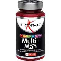 Lucovitaal 1+1 gratis | Multi+ compleet Man (40 tabletten)