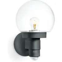 Steinel Wandlamp buiten met bewegingssensor L 115 S, zwart, Glas