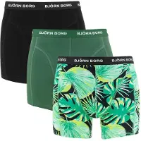 Björn Borg heren boxershort le garden 3-pack multicolour/zwart maat xl