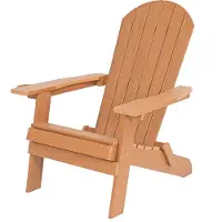 Axi Claire Adirondack Stoel Kunststof opklapbaar Bruin