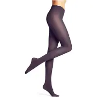Falke Pure Matt eenkleurig materiaal ondoorzichtig 50 DEN panty dames rood - maat S
