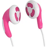 Maxell 303752 hoofdtelefoon/headset In-ear Roze, Wit