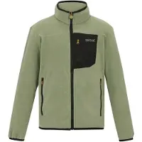 Regatta - Kid's Junior Frankie Full Zip - Fleecevest 7-8 Years, olijfgroen