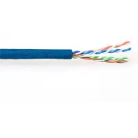 ACT EP456B CAT6A U/UTP PVC Patchkabel Blauw - 305 meter