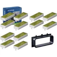 Alapure 3x CleanAir Koolstoffilterset voor Bosch 17007113 / HEZ9VRUD0