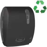 Marplast Colored papieren handdoekdispenser op rol, Autocut, 32x40,5x22,4cm, ABS, zwart mat