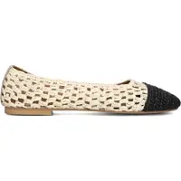 Inuovo Dames Ballerina's D27004 - Beige - Maat 42