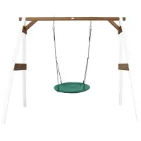Axi Summer Nestschommel Wit/bruin