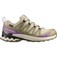 Salomon - Trailschoenen - XA Pro 3D V9 GTX W Bog/Aloe/Concog voor Dames van Gerecyclede materialen - Maat 7 UK - Beige