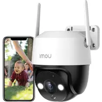 IMOU 2K 360° draadloze bewakingscamera voor buiten, 30 meter nachtzicht, tweewegs audio, IP66-bescherming