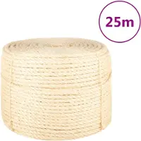 vidaXL Touw 10 mm 25 m 100% sisal