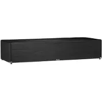 vidaXL Ligbedhoes met 12 oogjes 205x75x40 cm polyetheen