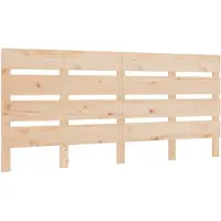 vidaXL Hoofdbord 120x3x80 cm massief grenenhout