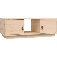 vidaXL Salontafel 100x50x35 cm massief grenenhout