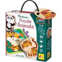 Lisciani Montessori houten puzzel - Dieren