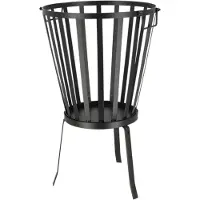 Wovar Vuurkorf Zwart rond model | Per Stuk