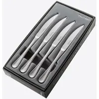 Robert Welch RW2 set van 4 steakmessen uit rvs mat 24cm