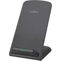 MaXlife , Draadloze Inductie Oplader Smartphone Verticale Standaard 15W, Zwart