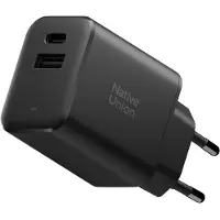 Native Union Fast Gan-Oplader Pd 45W (2 Poorten), Zwart