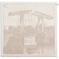 Knit Factory Brug Keukendoek - Ecru/Linnen - 50x50 cm