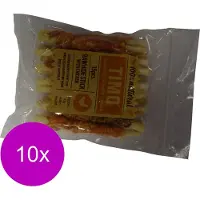 Timo Runder Kauwstick - Hondensnacks - 10 x Kip 12 cm 150 g 15 stuks