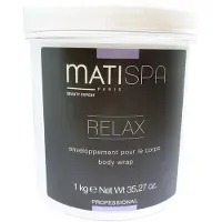 Matis Matispa Professional Relax Body Wrap Lichaamsverzorging Wellness 1000g