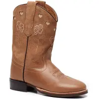 Bootstock Meisjes Laarzen X Chesterfield - Camel - Maat 32