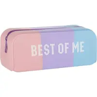 Sarcia.eu Pastel, siliconen etui/cosmeticatasje met ritssluiting 8x20x6cm