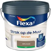 Flexa - Strak Op De Muur Binnen Mat - 85% Dadel - Mengverf - 5 L