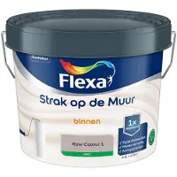 Flexa - Strak Op De Muur Binnen Mat - Raw Colour 1 - Mengverf - 2,5 L