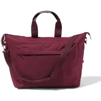 HEMA 3-in-1 fietstas-shopper-rugzak (bordeauxrood)
