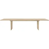 Gubi Private Dining Tafel Light Stained Oak | 320 cm