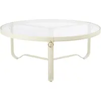 Gubi Adnet Salontafel 100 Cm - Salontafels Leer Cream - 10122063