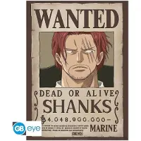 Abystyle Poster One Piece - Wanted Shanks 38x52cm