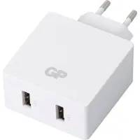 GP Oplaadadadapter WA42, USB-lader, Wit