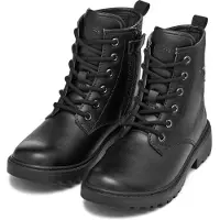 Geox Laarzen 'J CASEY ' zwart / zilver