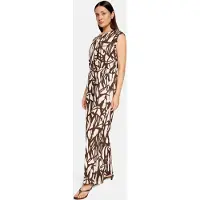Cartoon Jumpsuit crème / chocoladebruin
