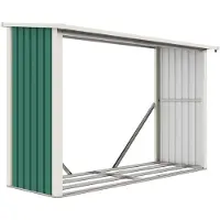 G21 Houtopslag WOH 335 - 242 x 89 cm, groen -63900502