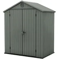 Keter Tuinhuis Darwin, 6 x 4 meter, groen, met vloer
