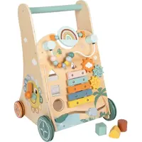 Small Foot Wandelwagen - company - Safari - 3 speeloppervlakken - Houten xylofoon - 12 maanden en ouder