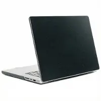 Selencia Glitter Cover voor de Apple MacBook Pro 14 inch (2021 / 2023 M3 chip / 2024 M4 chip / 2025 M5 chip) - Zwart